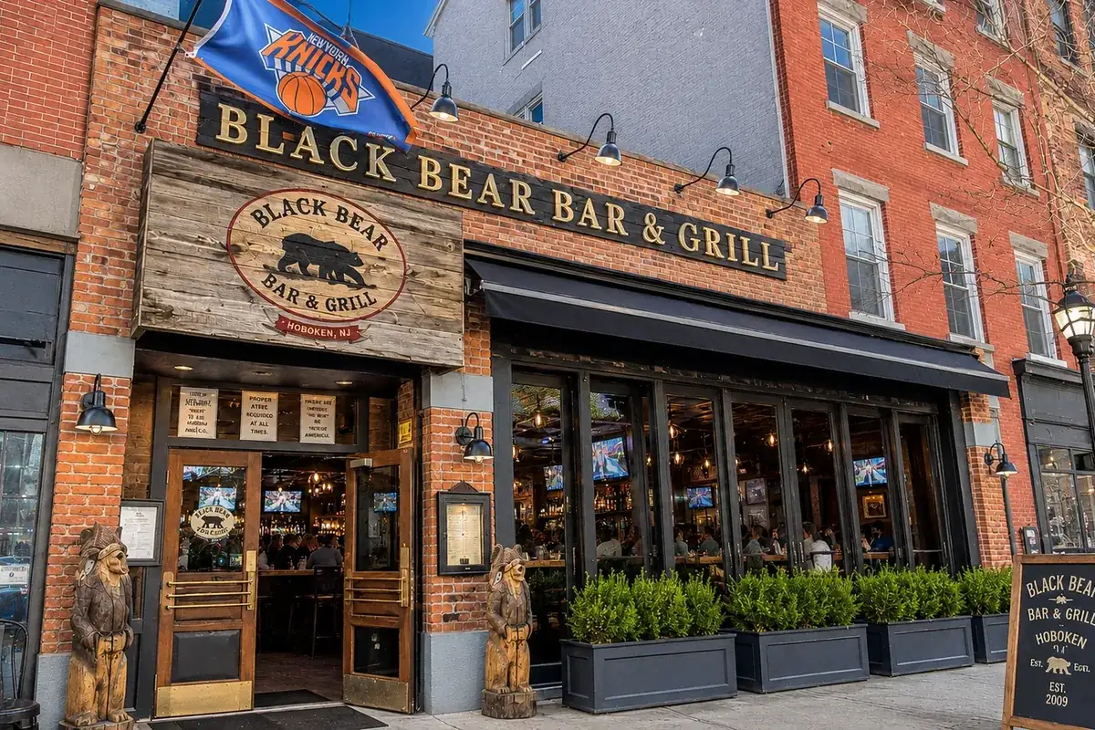 Black Bear Hoboken Bar & Grill - Hoboken SantaCon participating bar in Hoboken, NJ